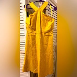 Yellow Dress. Ann Taylor.